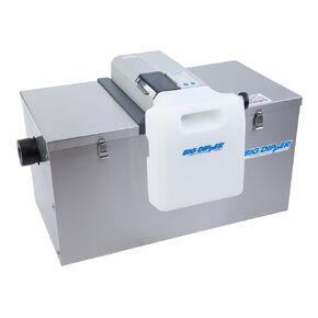 Big Dipper W-500-IS Automatic Commercial Grease Trap Removal Device for Restaurant Dishwasher Sinks, 108-Pound Grease Capacity, Stainless Steel, 115v in Saudi Arabia