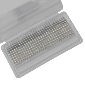 30 Pcs 1/8" Shank Diamond Burr, 3mm Cone Shape Diamond Mounted Stone Carving Set for Rotary Tools in Kuwait