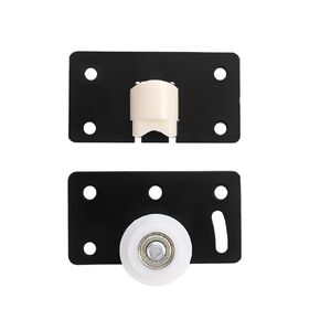 1pc Sliding Door Roller Wardrobe Door Wheel 85 * 45mm Furniture Closet Easy Open Hanging Door in Kuwait