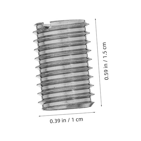 Threaded Nut Threaded Sleeve Thread Adapter Reducer Internal to M10 External 304 Stainless Steel 10pcs in Kuwait