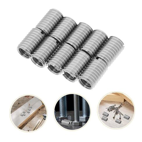 Threaded Nut Threaded Sleeve Thread Adapter Reducer Internal to M10 External 304 Stainless Steel 10pcs in Kuwait