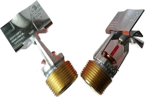1 قطعة 155 * F النحاس الأفقي الجانبي الرش ، DN20 3/4 "NPT الاستجابة السريعة رأس رشاش الحريق in Kuwait