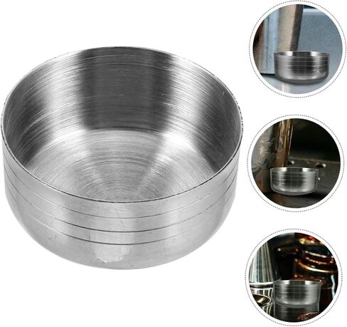 Cocktail Shaker Cup Lids Stainless Steel Shaker Lid for Drink Mixer Covers for Cups in Kuwait