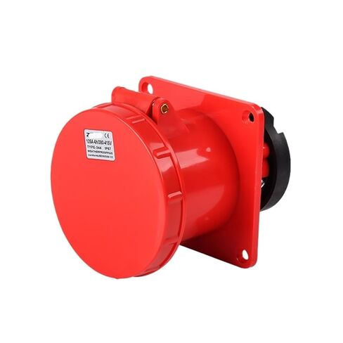 ZQ-344 Aviation Socket 4 Holes 125A4X125A Waterproof IP67 Concealed Direct Industrial in Kuwait