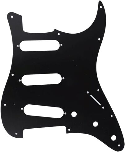 جيتار كهربائي SSS Pickguard - لوحة خدش من سبائك الألومنيوم ذات 11 فتحة، ملحق أداة متين وأنيق‌(ذهبي) in Kuwait