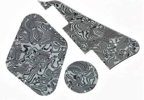 Dopro Clear LP Pickguard Transparent Back Plate Switch Cavity Covers for USA Gibson Les Paul in Kuwait