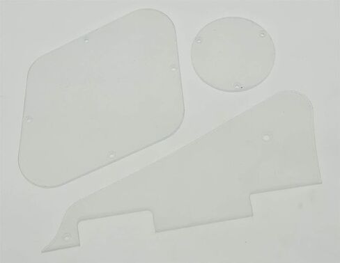 Dopro Clear LP Pickguard Transparent Back Plate Switch Cavity Covers for USA Gibson Les Paul in Kuwait