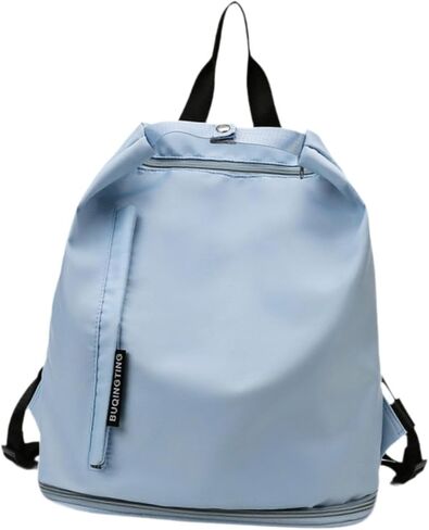 Sports Duffel Bag Swimming Equipment Bag Camping Fitness Exercising Hiking Fashionable Sackpack Sports Backpack, Sky Blue in Saudi Arabia