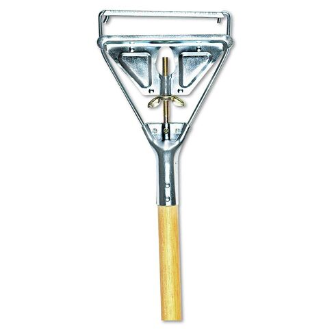Boardwalk BWK605 Quick Change Metal Head Mop Handle for No. 20 & Up Heads, 54in Wood Handle in Kuwait