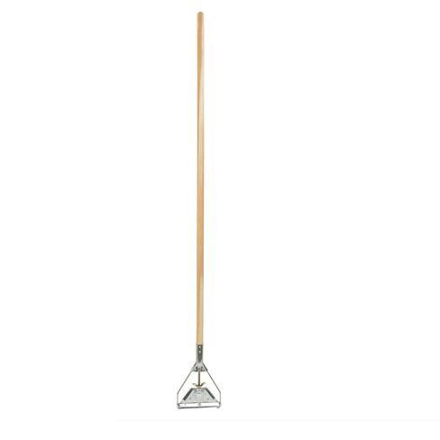 Boardwalk BWK605 Quick Change Metal Head Mop Handle for No. 20 & Up Heads, 54in Wood Handle in Kuwait