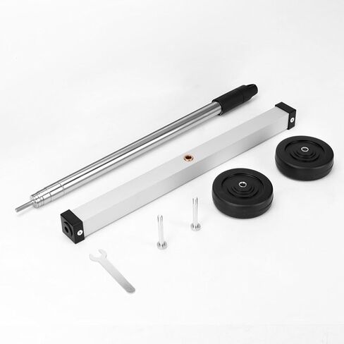 Adjustable Sweeper Sturdy Handheld Pickup Tool with Telescopic Metal Handle Wheels Portable Suitable for Workshops Industrial Cleaning in Saudi Arabia