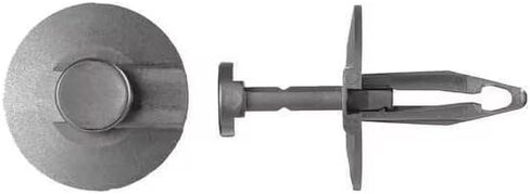 Push-In Rivet, Dome, 1/4 in Dia., 29/32 in L, Nylon in Saudi Arabia
