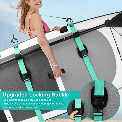 YVLEEN Paddle Board Carrying Strap, Waterproof SUP & Kayak Shoulder Strap, Universal Fit for Paddle Board Accessories in Saudi Arabia