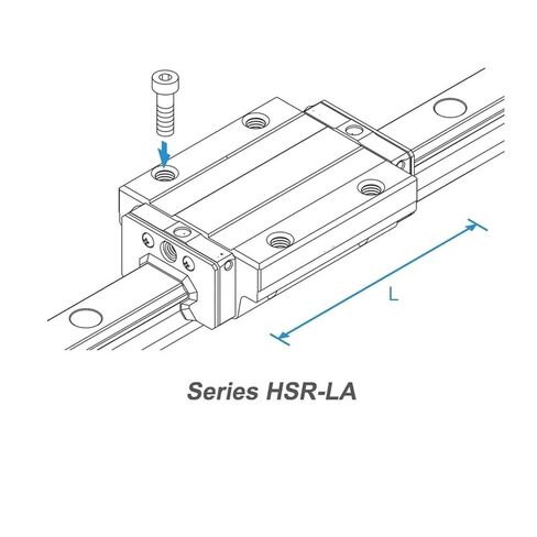 HSR35LA Block HSR35LA1QZSS HSR35LA1SS HSR35LA1UU GK Guide Slide Linear Rail 1Pcs in Saudi Arabia