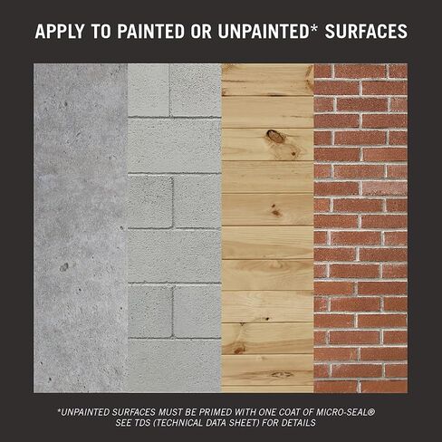 مانعات تسرب المياه من Rain Guard VG-7002 VandlGuardone طلاء مضاد للكتابة على الجدران 5 جالون - خرسانة مطلية وغير مطلية، كتلة، CMU، قرميد، EIFS، جص، خشب ومعدن مطلي، شفاف، زجاجة in Kuwait