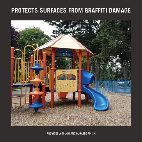 مانعات تسرب المياه من Rain Guard VG-7002 VandlGuardone طلاء مضاد للكتابة على الجدران 5 جالون - خرسانة مطلية وغير مطلية، كتلة، CMU، قرميد، EIFS، جص، خشب ومعدن مطلي، شفاف، زجاجة in Kuwait