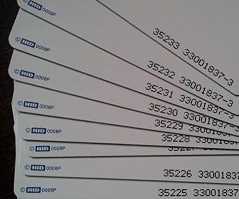 10PCS Programmed HID ISOProx II Card - 26 bit Accessory in Kuwait