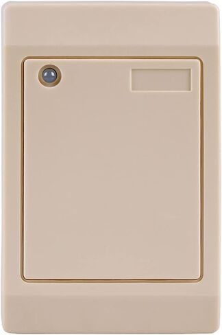 Waterproof NFC Access Control Card Reader 125Khz 13.56Mhz Wiegand 26/34 Swipe Card Reader for Access Control System (13.56Mhz Black) in Kuwait