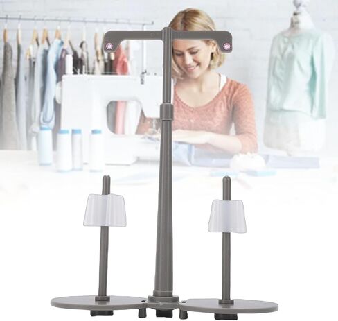 Omabeta Versatile Sewing Thread Spool Holder Sturdy 2 Cone Thread Stand for Quilting and Embroidery in Kuwait