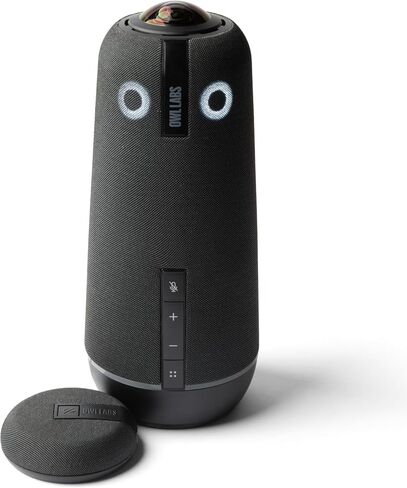 Owl Labs Meeting Owl 4+ and Expansion Mic for Meeting Owl 4+ - Extend Audio Reach in Larger Spaces by 8 feet (2.5 Meters) in The Direction of The Mic. in Kuwait