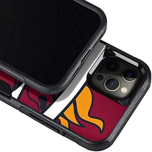 Skinit Decal Phone Skin Compatible with OtterBox Commuter Case for iPhone 12 Pro Max - Officially Licensed NBA Miami Heat Large Logo Design in Saudi Arabia