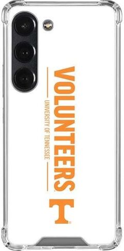 Skinit Clear Phone Case Compatible with Galaxy S23 - Officially Licensed University of Tennessee-Knoxville Volunteers Design in Saudi Arabia
