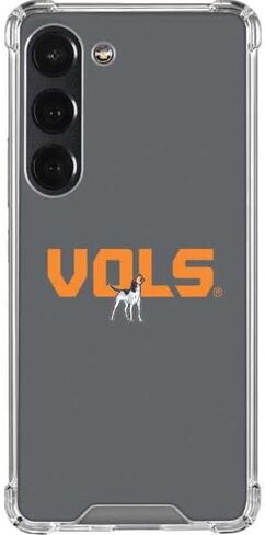 Skinit Clear Phone Case Compatible with Galaxy S23 - Officially Licensed University of Tennessee-Knoxville Volunteers Design in Saudi Arabia