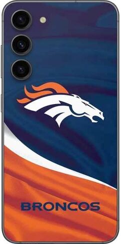 Skinit Phone Decal Skin Compatible with Samsung Galaxy S23 Plus - Officially Licensed NFL Denver Broncos Design in Saudi Arabia