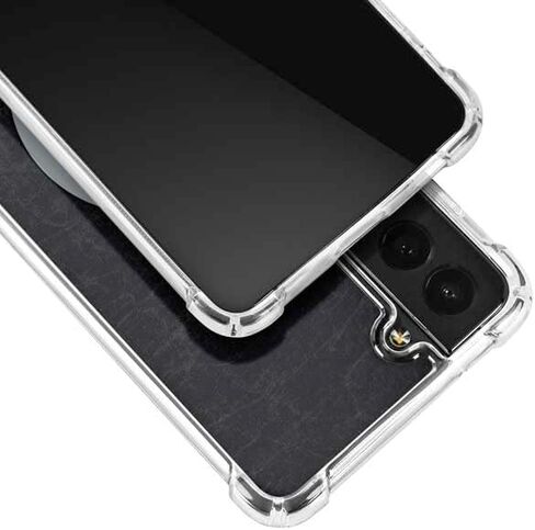 Skinit Clear Phone Case Compatible with Galaxy S21 Plus 5G - Officially Licensed NFL Pittsburgh Steelers Distressed Design in Saudi Arabia