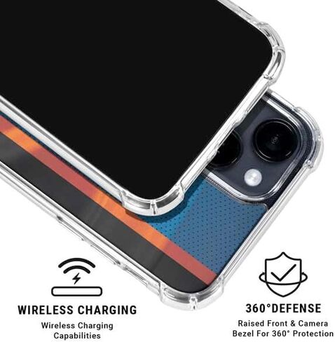 Skinit Clear Phone Case Compatible with iPhone 15 Plus - Officially Licensed NBA New York Knicks Away Jersey Design in Kuwait