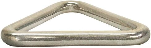 5Pc 316 Stainless Steel Triangle Ring Welded 1/4" x 2" Marine Grade (6mm x 50mm) in Saudi Arabia
