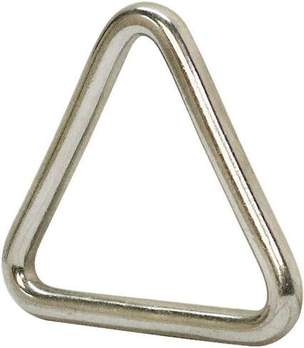 5Pc 316 Stainless Steel Triangle Ring Welded 1/4" x 2" Marine Grade (6mm x 50mm) in Saudi Arabia