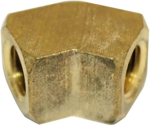 Brass Street Pipe Elbow Fitting 1/8" NPT - 45 D ee - FST22EAF in Kuwait
