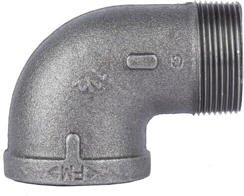 520-307HC حديد قابل للطرق 90 D ee كوع شارع 1-1/2 MIP in. in Kuwait