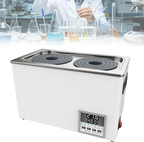 Scientific Digital Lab Water Bath, 1/2/4/6 Hole Thermostatic Stainless Steel Inner Water Bath with Digital Display, Research Center (6 Hole) in Saudi Arabia
