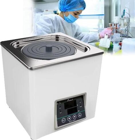 Digital Thermostatic Water Bath, Scientific Heating Thermostatic Lab Water Bath, Stainless Steel Liner, Laboratory Water Bath Supplies (6 Hole) in Kuwait