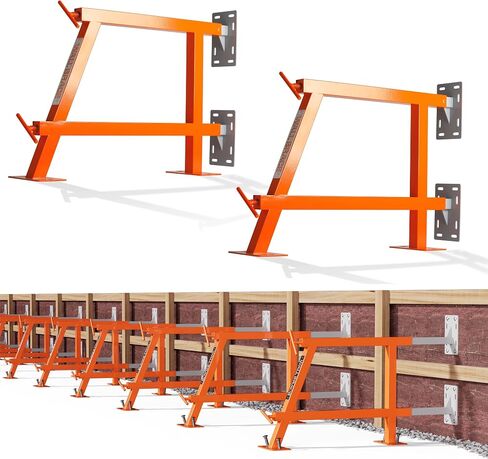 Adjustable Concrete Form Wall Brace Frame, Heavy Duty Steel Kicker Brace for Concrete Formwork Alignment Support 2P in Saudi Arabia