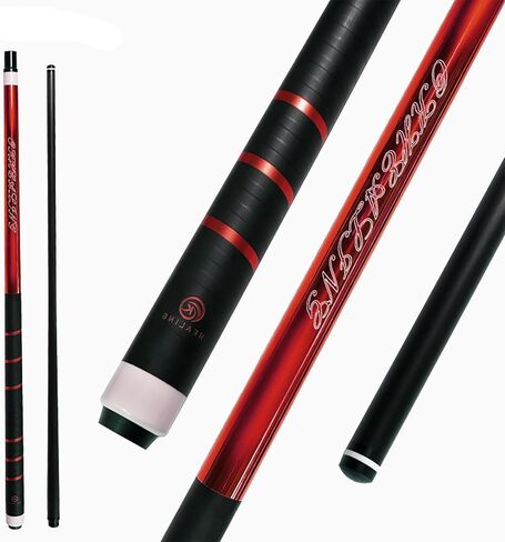 100% Carbon Fiber Shaft Billiard Cue 58" 19-21oz 1/2 Joint Carbon Fiber Pool Cue Stick 12.9mm Cue Tip in Saudi Arabia