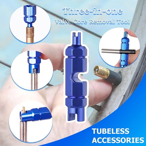 3.5 oz/100ML Tubeless Sealant Injector,Bike Tubeless Tire Sealant Injector for Stans No Tubes Sealant with Valve Core Removal Tool in Saudi Arabia