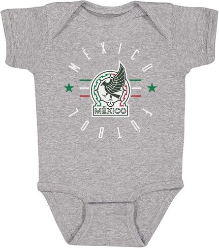 500 LEVEL Mexico National Soccer Team One-Piece Infant Bodysuit - Mexico National Team Mexico Futbol in Saudi Arabia