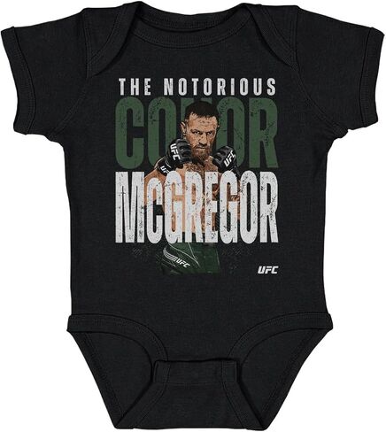 Conor McGregor UFC One-Piece Infant Bodysuit (3 Months-24 Months) - Conor McGregor The Notorious Bold WHT in Saudi Arabia