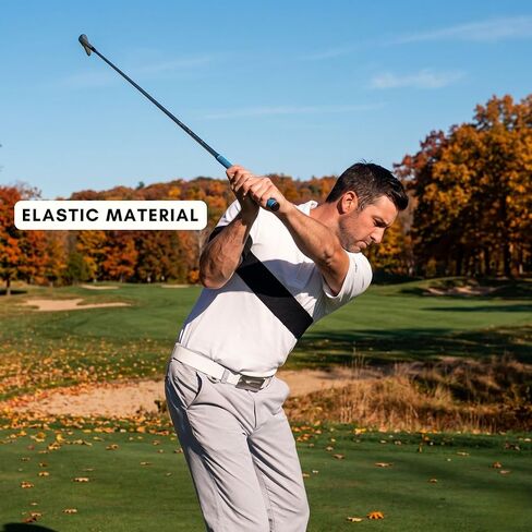 Golf Swing Training Aid, Professional Golf Swing Trainer for Arm Sync & Plane Correction, Premium Golf Training Aid for Wrist Hinge, Grip, and Swing Path, Ambidextrous Golf Trainer Accessories in Kuwait