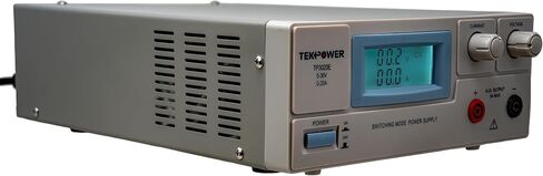 TekPower TP3020E مزود طاقة قابل للتعديل بتيار مستمر 30 فولت 20 أمبير، مزود طاقة مع شاشة LCD، تموج منخفض، وإخراج مزدوج (رئيسي + AUX) in Kuwait