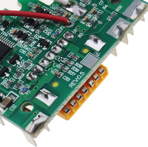 Create idea 18V Battery Chip PCB Board 18650 Battery Charging Protection Circuit Module Board Green Compatible With Makita BL1830 BL1840 BL1850 LXT400 in Saudi Arabia