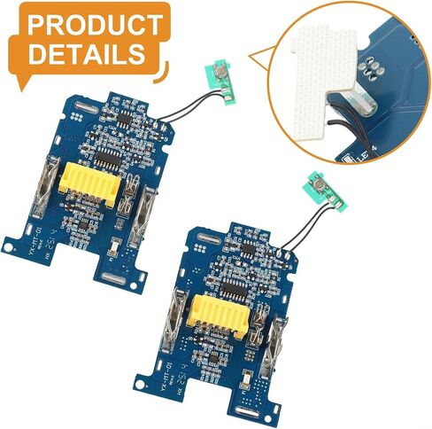 لوحة حماية شحن PCB Li-Ion لـ 18V BL1830/BL1850/BL1840/BL1860B لـ 400 نظام أمان بتقنية IC المزدوج، تصميم تقليل الاهتزاز، إيقاف تشغيل منخفض الجهد in Kuwait