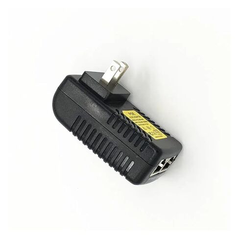PoE Power Supply 12V 24V 48V 0.5A 1A 24W Injector Ethernet Adapter | [](15V 1A POE,US Plug) in Kuwait