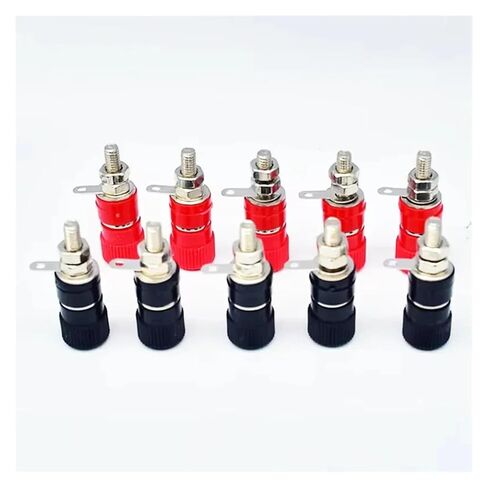 10 Pack 4mm Jack Binding Post Nuts Banana Plug Connectors in Saudi Arabia