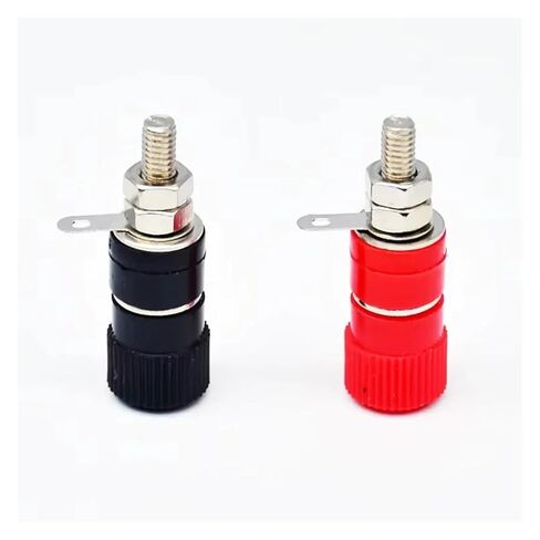 10 Pack 4mm Jack Binding Post Nuts Banana Plug Connectors in Saudi Arabia