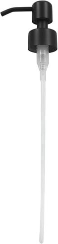 1 Pcs Soap Dispenser Pump Head Replacement - 304 Stainless Steel Brushed Finish Pump Head for Standard 28/400 (26mm-28mm) Neck Size, Fits & Bathroom Bottles (Silver) in Saudi Arabia