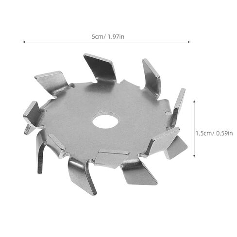 Cabilock Stainless Steel Mixing Stir Paddle for Laboratory Operations with 8mm Hole Diameter, Designed to Experimental Efficiency and Provide Even Mixing in Lab Stirring Tasks in Kuwait